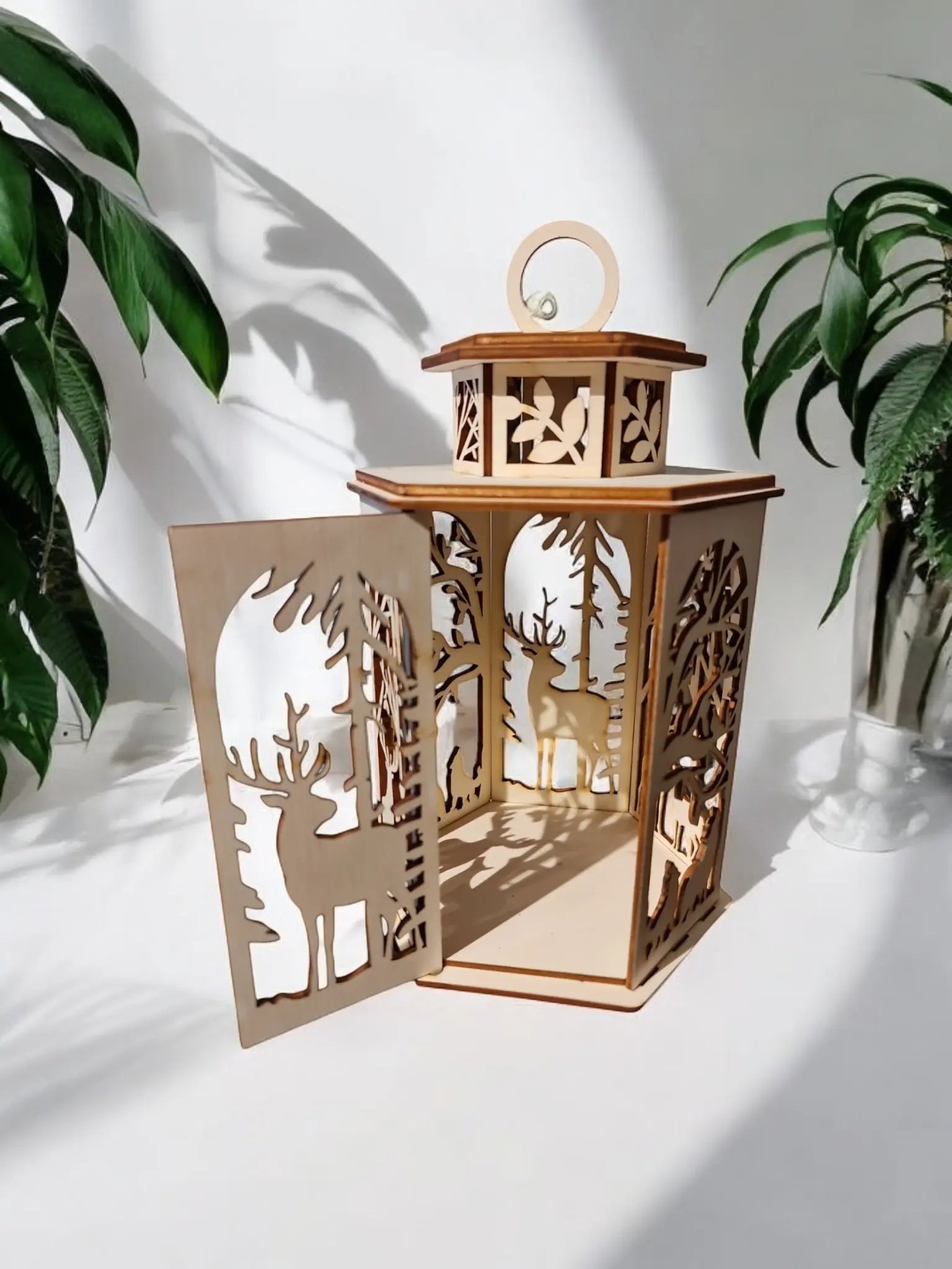 Lanterne en bois - l'AtelierPerso.ch