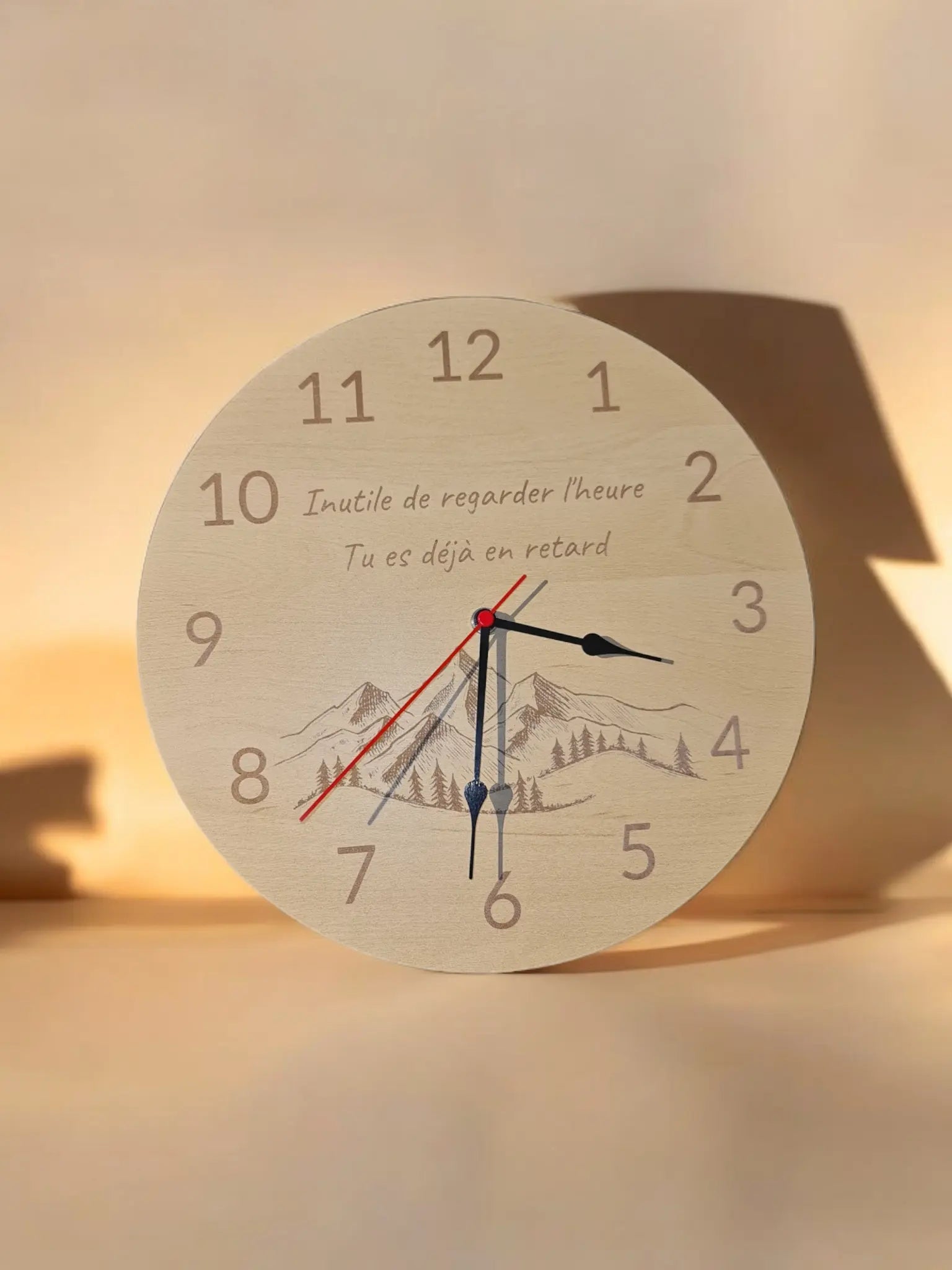 Horloge Murale Personnalisée - l'AtelierPerso.ch
