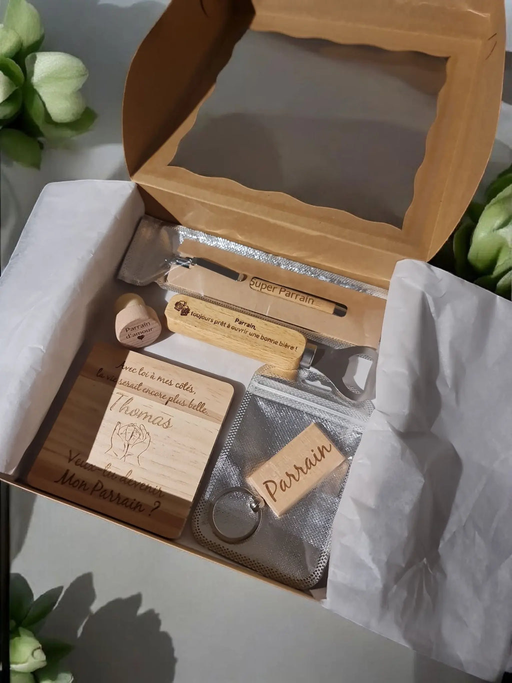 Coffret  Veux-tu être mon parrain ? - l'AtelierPerso.ch
