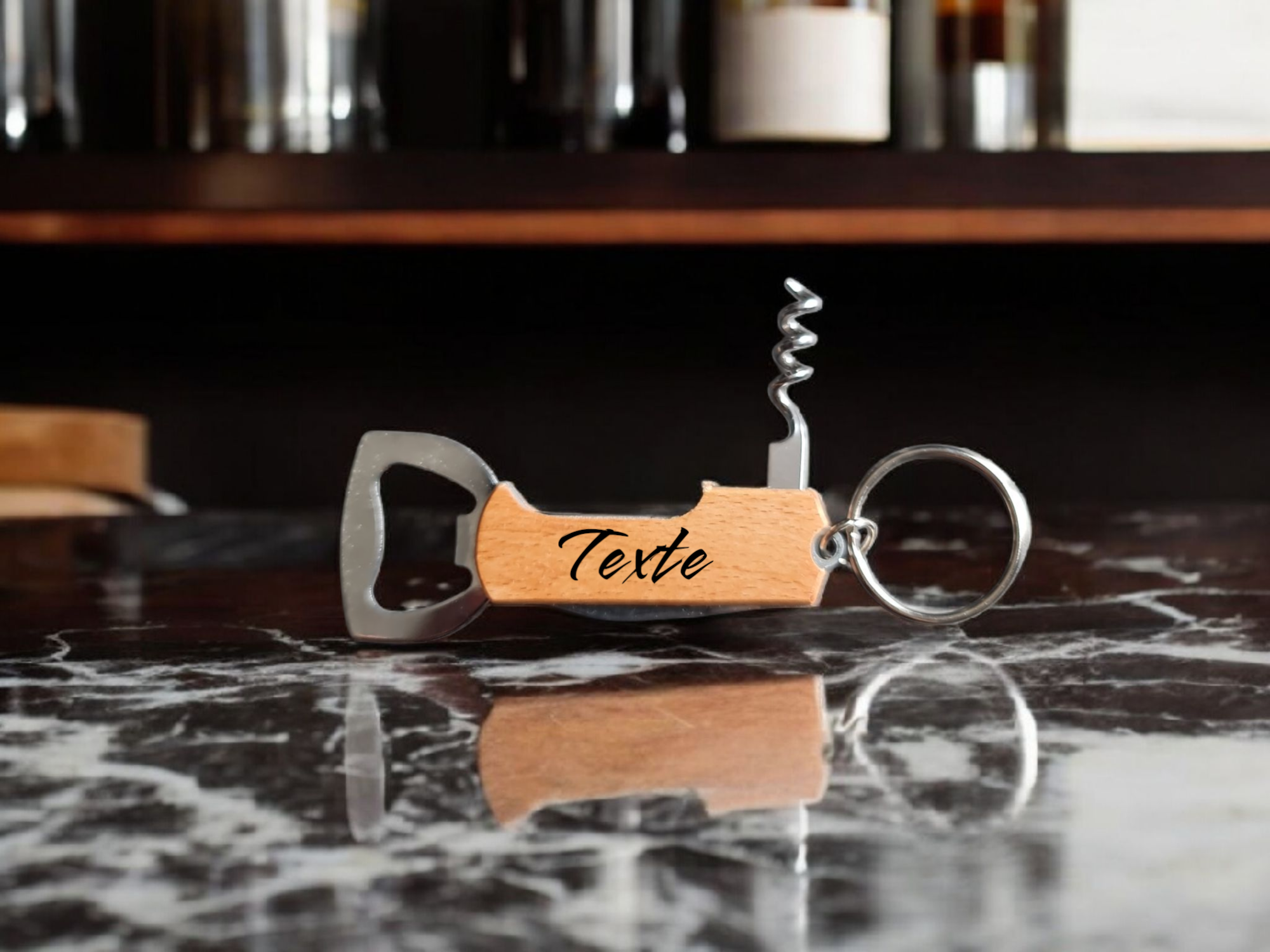 Décapsuleur – Tire-bouchon porte-clé