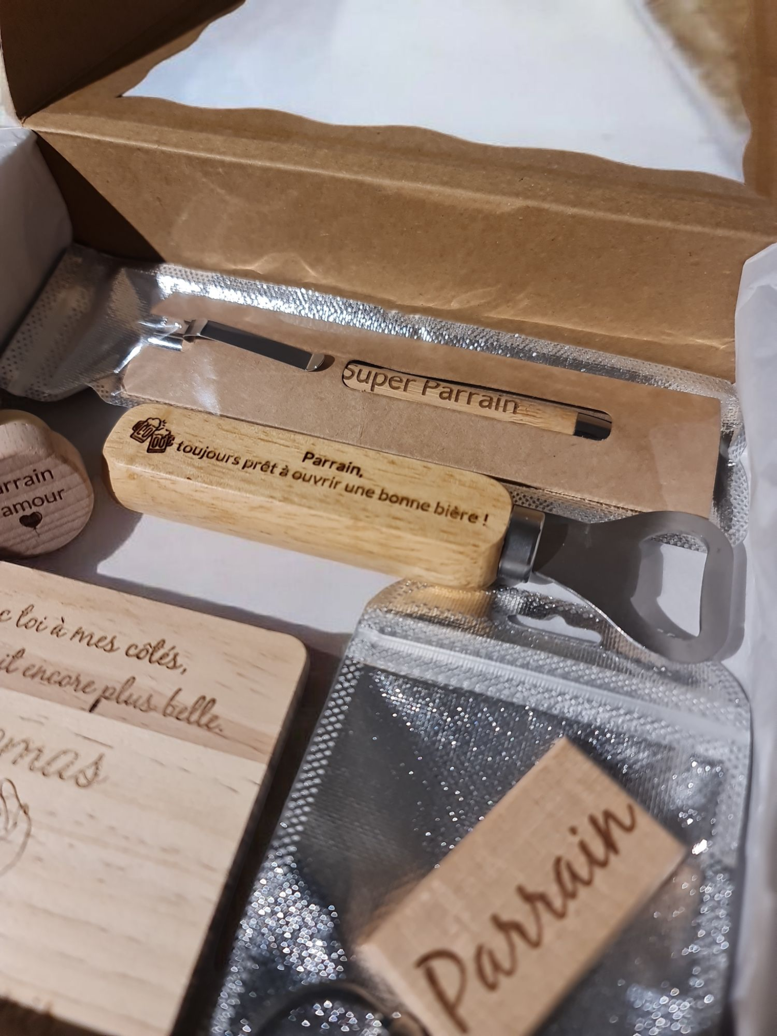 Coffret Veux-tu être mon parrain